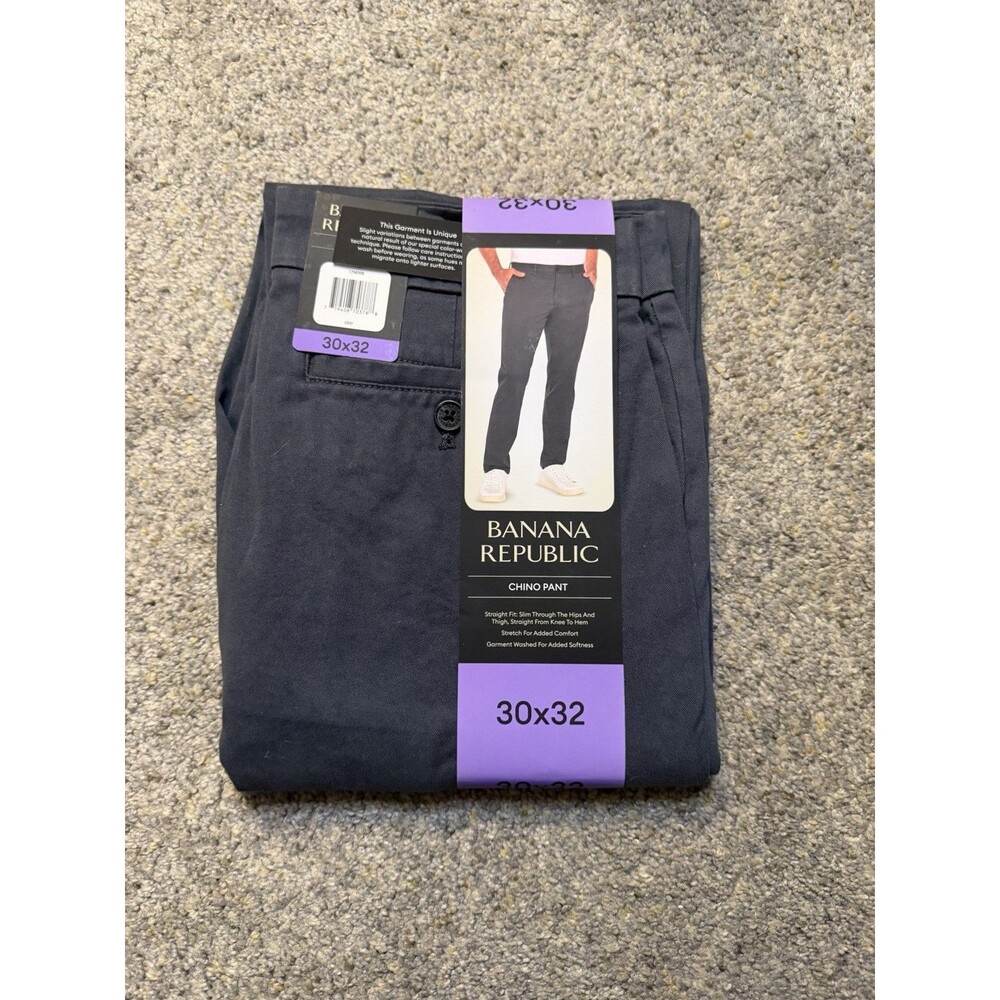 Banana Republic Men’s Chino Pant 30x32 Grey